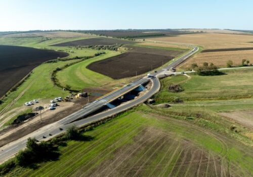 A fost redeschisă circulația pe podul peste râul Răut, lângă Pelinia