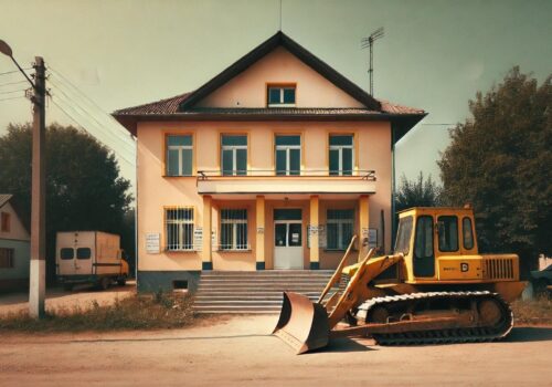 Primăria Nimereuca din raionul Soroca lansează achiziția unui buldo-excavator pentru necesități locale