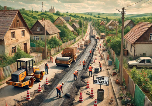 Primăria Sociteni lansează licitație publică pentru reparația drumului din localitate