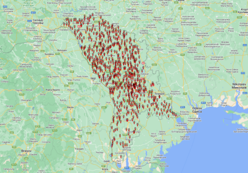 Harta Interactivă a Bisericilor și Mănăstirilor din Republica Moldova, Creată de Redacția Newsmap.md