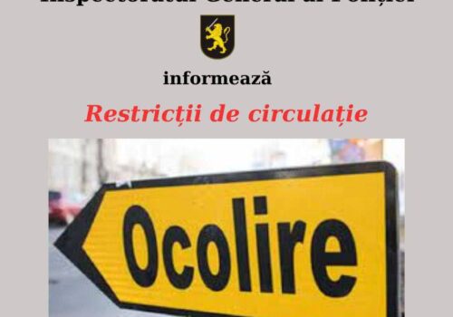 Trafic rutier parțial suspendat la Budești până la 20 octombrie