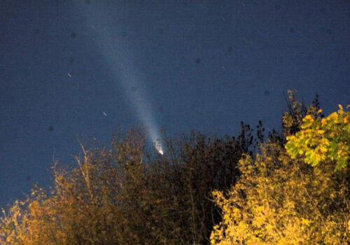 FOTO// Cometă văzută cu ochiul liber pe cerul Republicii Moldova