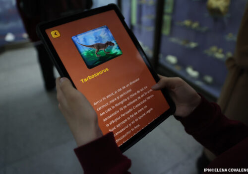 „Găsește Dinoteriul” este aplicația lansată de  Muzeul de Etnografie și Istorie Naturală