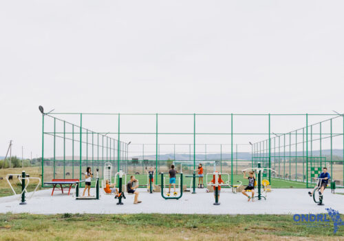 Complex sportiv multifuncțional inaugurat în comuna Greblești, raionul Strășeni