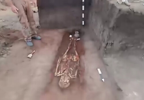 VIDEO // Descoperire remarcabilă la Odărșei: Primul mormânt sarmatic, datând din secolul al II-lea d.Hr.,