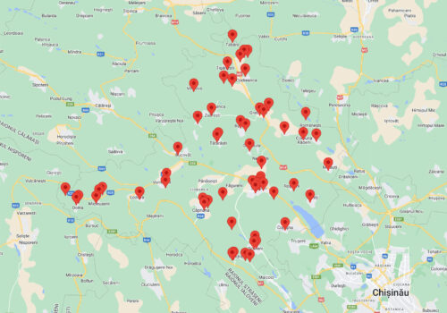 Harta Turistică a Raionului Strășeni, lansată de echipa newsmap.md