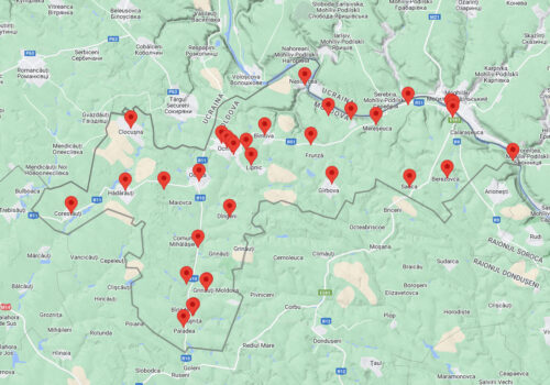Alegeri prezidențiale și referendum: Harta secțiilor de votare din raionul Ocnița disponibilă pe NewsMap.md
