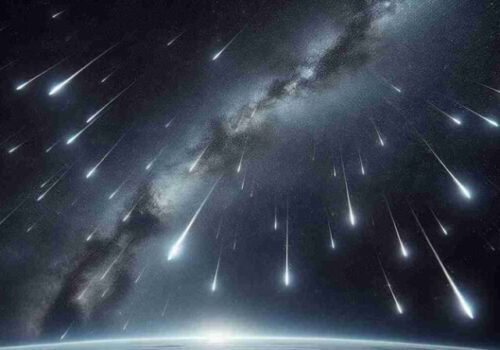 Ploaie de stele căzătoare în această noapte