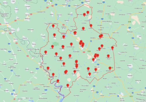 Alegeri prezidențiale și referendum: Harta secțiilor de votare din raionul Edineț realizată de echipa NewsMap.md