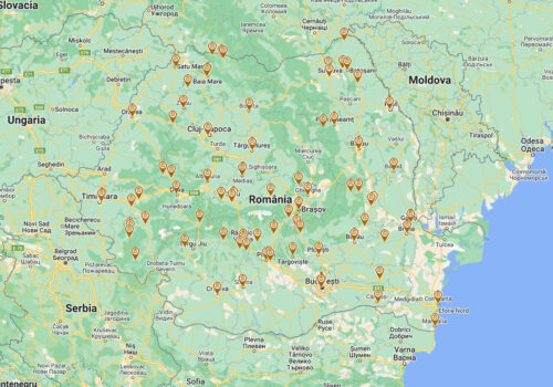 Noua hartă interactivă a muzeelor din România lansată de Newsmap.md