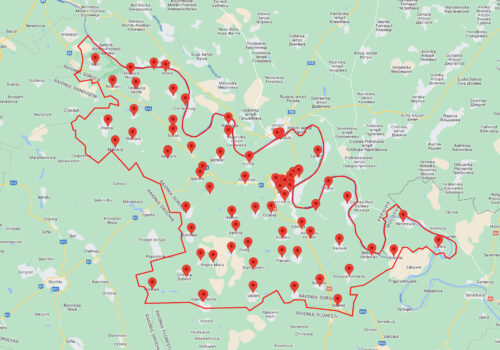Alegeri prezidențiale și referendum: Harta secțiilor de votare din raionul Soroca disponibilă pe NewsMap.md