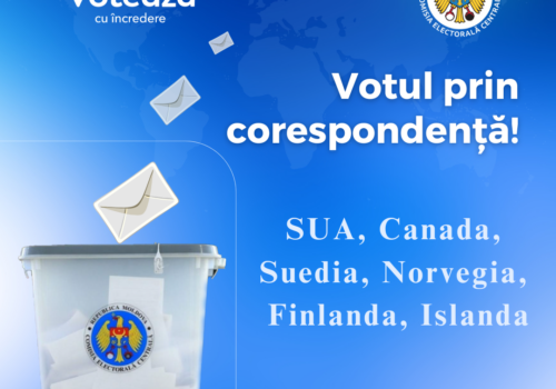 1.447 de cetățeni au expediat în termen plicul pentru vot prin corespondență