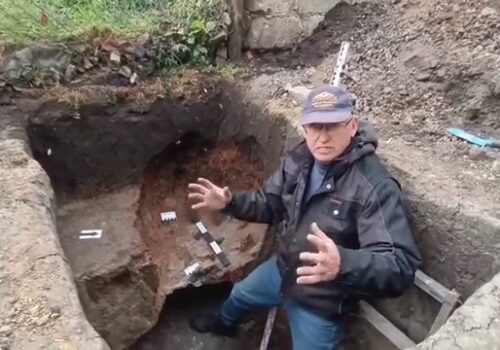 VIDEO // Descoperire arheologică importantă în Cantemir: un cuptor de olărie din Evul Mediu timpuriu