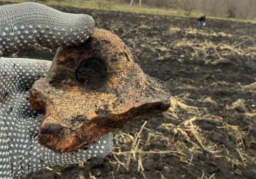 FOTO// 13 OBIECTIVE ARHEOLOGICE NOI, DESCOPERITE ÎN RAIONUL STRĂȘENI