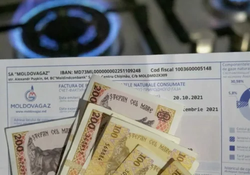 Moldovenii află astăzi valoarea compensațiilor pentru energie
