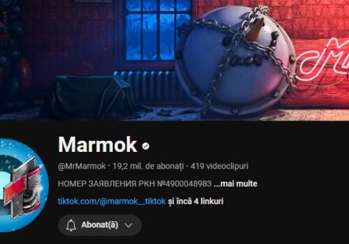 Un moldovean printre cei mai mari gameri din lume: Marmok atinge 19,2 milioane de abonați!