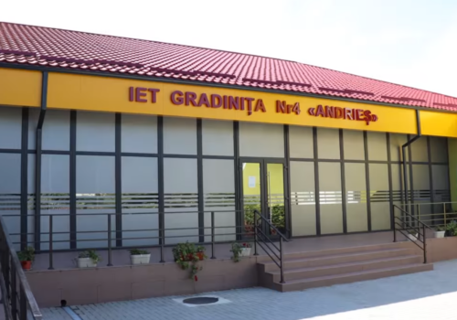 GRĂDINIȚA ANDRIEȘ DIN HÂNCEȘTI RENOVATĂ PRIN PROGRAMUL „SATUL EUROPEAN” CU 8,5 MILIOANE DE LEI