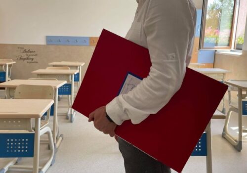 PROFESORII IES LA PROTEST: CER SALARII MAI MARI