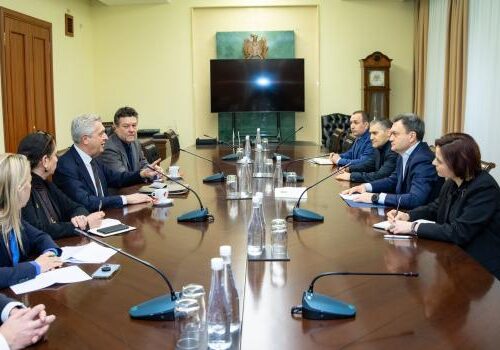 PREMIERUL DORIN RECEAN S-A ÎNTÂLNIT CU ÎNALTUL COMISAR AL NAȚIUNILOR UNITE PENTRU REFUGIAȚI, FILIPPO GRANDI