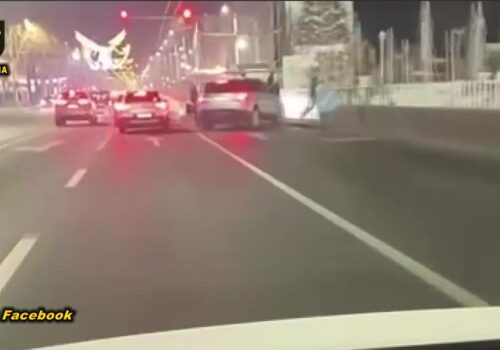 VIDEO // ȘOFERIȚĂ DE 29 DE ANI SANCȚIONATĂ PENTRU ÎNCĂLCAREA REGULILOR RUTIERE PE BULEVARDUL ȘTEFAN CEL MARE DIN CHIȘINĂU