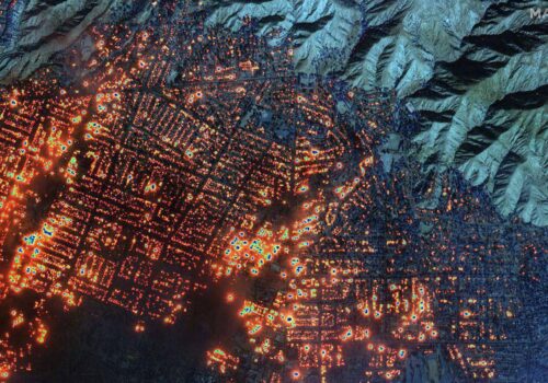 ALEEA CELEBRITĂȚILOR ȘI SEMNUL HOLLYWOOD, AFECTATE DE INCENDIILE DEVASTATOARE DIN CALIFORNIA