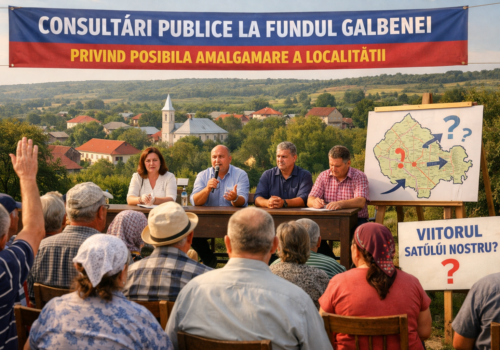 DOC / CONSULTĂRI PUBLICE LA FUNDUL GALBENEI PRIVIND POSIBILA AMALGAMARE A LOCALITĂȚII